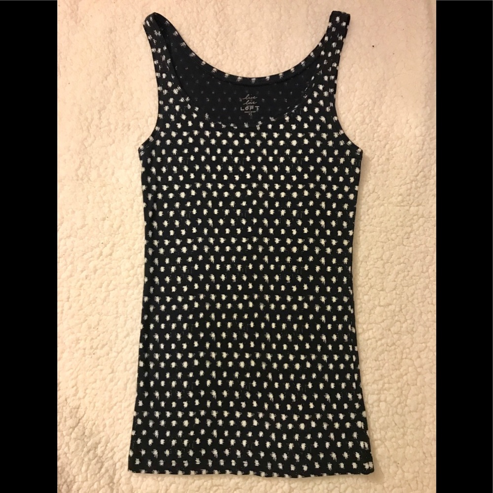 Ann Taylor Polka Dot Tank